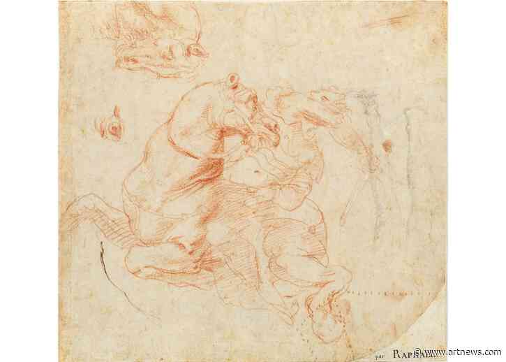 Vienna Auction House Dorotheum to Sell Rediscovered Raphael Drawing Next Month