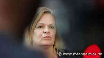 Hessen-Wahl: Debakel für Nancy Faeser? SPD fällt in Umfrage weiter zurück