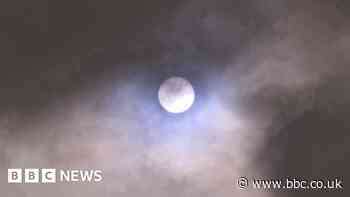 Smoke caught up in Storm Agnes causes unusual sky