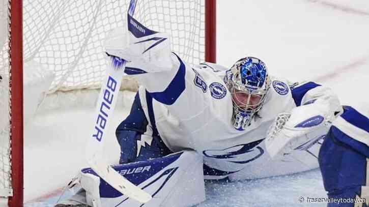 Lightning goalie Vasilevskiy is expected to miss the first 2 months of the season after back surgery