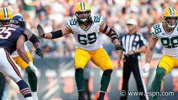 Packers' Bakhtiari (knee) put on injured reserve