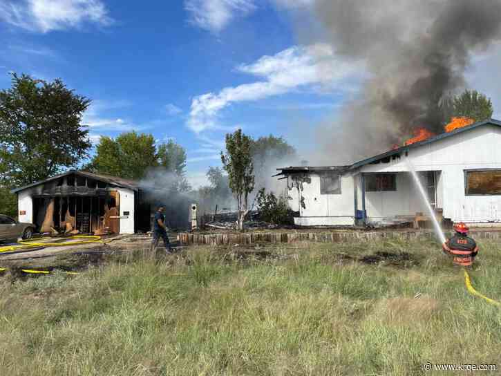 'Suspicious' fire in Valencia County under investigation