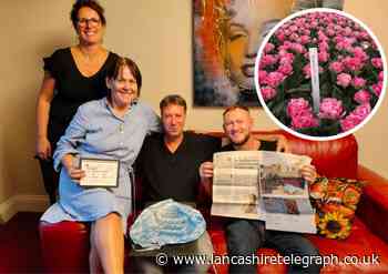 Blackburn family's memorial balloon found by Dutch farmer