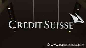 Schweizer Banken: Credit Suisse legt mehr Geld für Rechtsfälle beiseite
