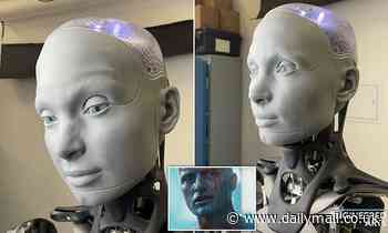 'World's most advanced' humanoid robot attempts to do an impression of Blade Runner (but we don't think she'll be winning an Oscar any time soon!)