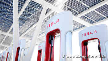 Tesla baut ersten Supercharger mit Diner und Autokino