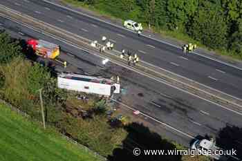 Wirral school bus crash: New images released of collision