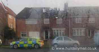 Man and woman arrested after 'cannabis grow' found following Bilton house fire