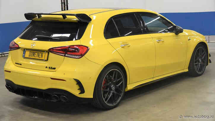 Domeinen heeft een knalgele A 45 S in de aanbieding