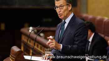 Feijóo scheitert bei Wahl zum spanischen Regierungschef