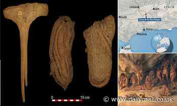 Prehistoric plimsoles! Europe's oldest SHOES are discovered in a Spanish bat cave dating back 6,000 years
