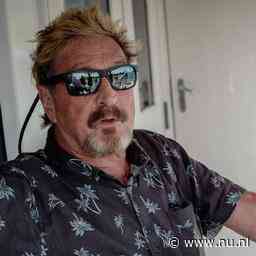 Antiviruspionier John McAfee beroofde zichzelf van het leven in Spaanse cel
