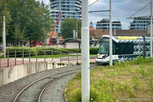 Bewoners klagen over “geluidspieken tot 90 decibel” aan halte van kusttram: “Risico bij krappe bochten is groter”