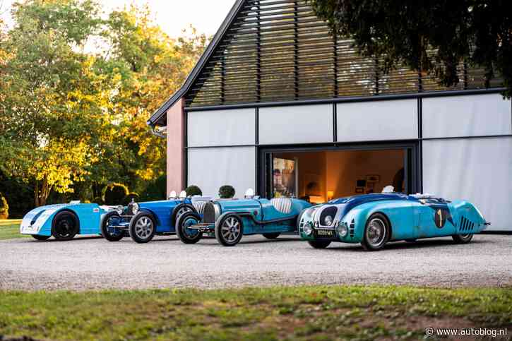 Michel Perridon heeft inmiddels 32 (!) Bugatti’s