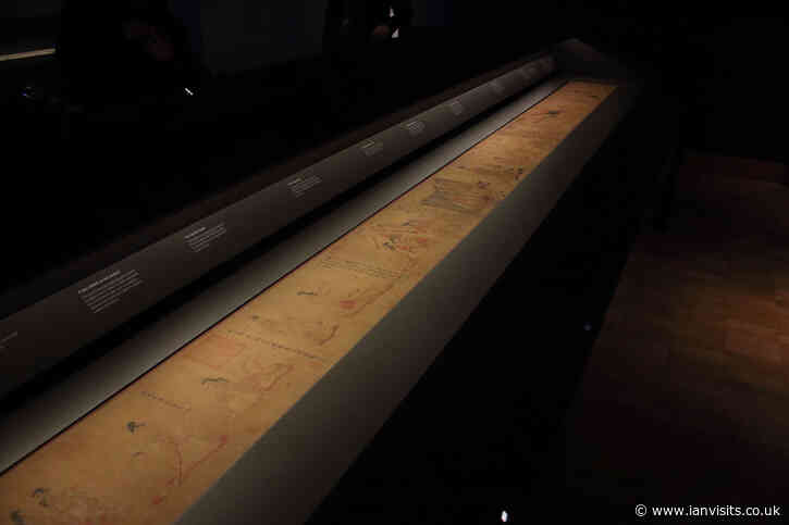 For a few weeks only: British Museum displays a fragile 1,500 year old Chinese scroll