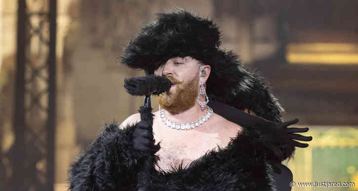 Sam Smith Performs During Boyfriend Christian Cowan's Fashion Show in Paris