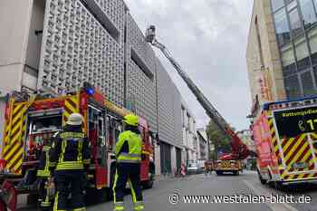 Großeinsatz in der Bielefelder Innenstadt