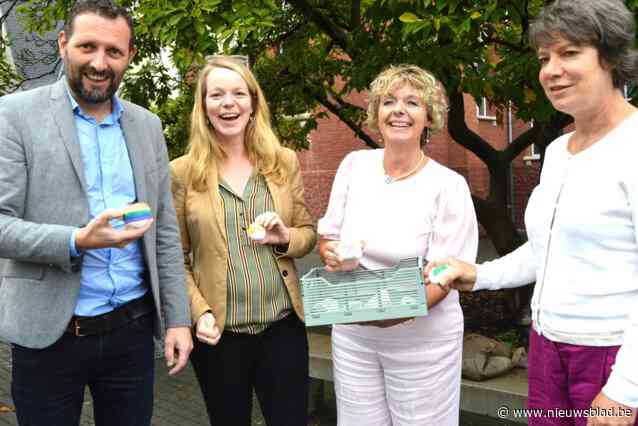 Maak jezelf of je medemens eens keiblij met boodschap op kei die je kan droppen in krachtbank tijdens tiendaagse van geestelijke gezondheid