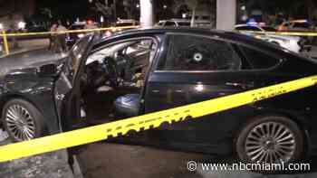 Couple hospitalized, woman sought after love triangle shooting in West Perrine