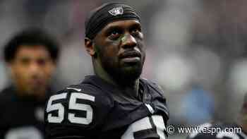 DE Jones, away from Raiders, arrested in Vegas