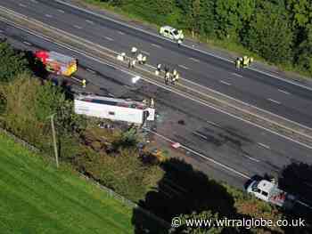 Police confirm boy, 14, suffered 'life changing injuries' in M53 crash