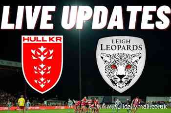 Hull KR v Leigh Leopards LIVE: First half action from Craven Park in play-off tie