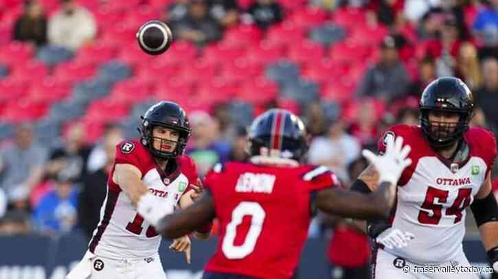 Als look to clinch playoff berth, while Redblacks’ post-season hopes hang by a thread