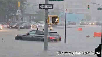 New York vom Regen überschwemmt: Notstand ausgerufen – „Lebensgefährliches Ereignis“