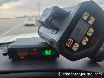 Stop sticks and lead feet: Edmonton-area police laid 1,300 speeding charges this week