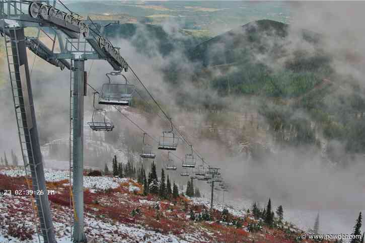 Another Storm Blankets Idaho Ski Resort With Snow