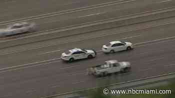 WATCH LIVE: Suspect in custody after high-speed police chase ends in crash in Miami-Dade