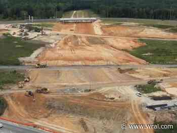 4 years of construction nearly complete; three-fourths of I-540 loop around Raleigh will be done this year