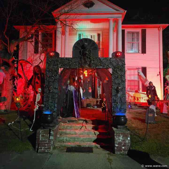 Halloween in September? Decorations transform northeast Indiana neighborhoods