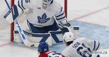 Knies scores short-handed as Leafs edge Canadiens