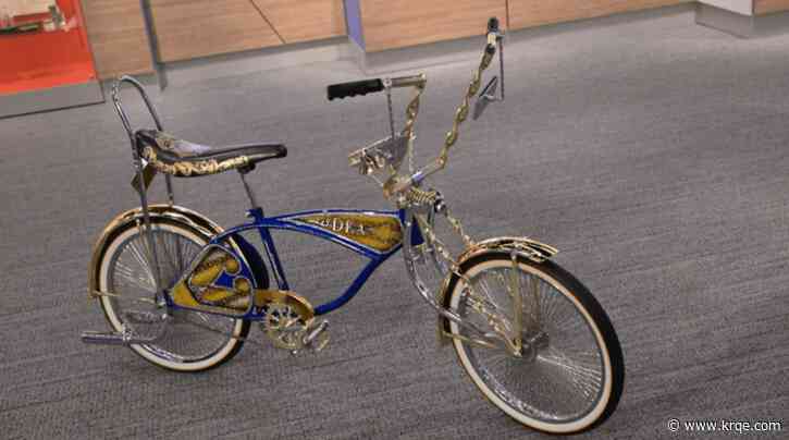 Lowrider bike club builds custom bicycle for DEA's 50th anniversary