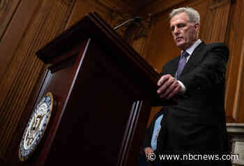 Conservative rebels tank Kevin McCarthy's funding bill, raising odds of a shutdown