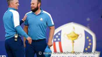 44. Ryder Cup: Europas Golfer jubeln nach Tag eins