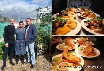 Home cooked food and home grown ingredients at Wirral's top restaurant