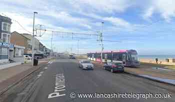 Man arrested after woman hit by Jaguar in Blackpool
