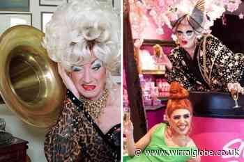 Drag queens host Lily Savage themed event in Birkenhead