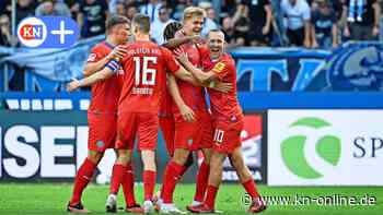 „Nur einnicken“: 2:0-Sieg in Karlsruhe! Holstein Kiel klopft oben an