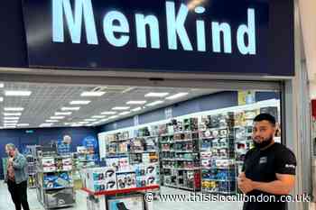 MenKind re-opens in Mercury Shopping Centre, Romford