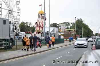 Hull Fair 2023 taking shape with big wheel, carousels and helter skelter in place