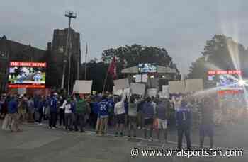 ESPN College GameDay arrives at Duke University