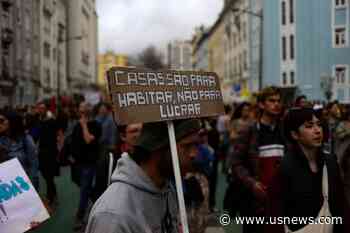Tent-Dwelling Migrants Join Protest Over Portugal's Housing Prices