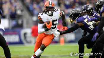 Browns' Njoku questionable due to burn injuries