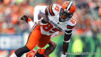 Browns' David Njoku questionable vs. Ravens after suffering burn injuries to face, arm in household incident