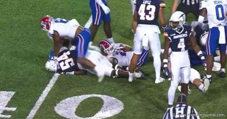 Football Player Caught on Camera Taking Disgusting Cheap Shot at Opponent: Suspension Looming?