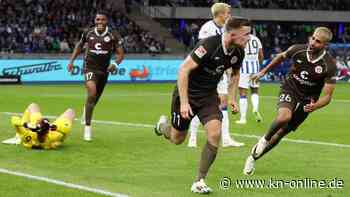 2. Bundesliga: Hertha BSC vom FC St. Pauli ausgebremst
