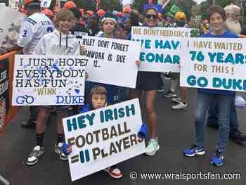 ESPN's 'College GameDay' celebrates Duke football ahead of Notre Dame showdown